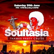 SOULTASIA London Thames Party Cruise at Thames Boat Cruises At Temple Pier