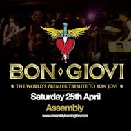 BON GIOVI Saturday 25/04/26 at The Assembly