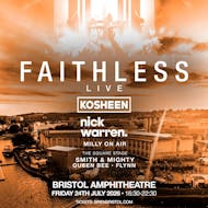 Faithless [LIVE] on Bristol Harbourside | Siren at Bristol Amphitheatre