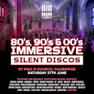 80s, 90s & 00s Silent Disco @ St Paul's, Cambridge at St Paul's Church And Community Centre