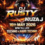 Techno & Hard Techno Night at Barn United Social Club